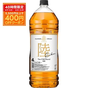 キリン ウイスキー 陸 PURE&MELLOW 4000ml 50度 1本 富士 御殿場蒸溜所 ブレンデッド ジャパニーズ ウィスキー whisky