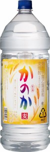 スマプレ会員 送料無料 麦焼酎 かのか 4L 4000ml 1本