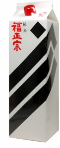  送料無料 日本酒 石川 福光屋 福正宗 黒ラベル 特別純米酒 1800ml 1.8L×12本