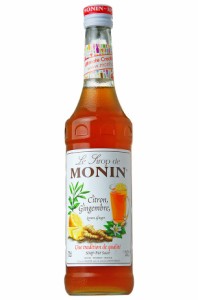 ノンアルコール シロップ 送料無料 MONIN モナン レモンジンジャー・シロップ 700ml 2本