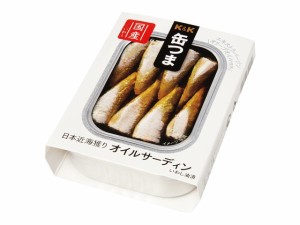 送料無料 K&K 缶つま 日本近海獲り オイルサーディン 105g×24個