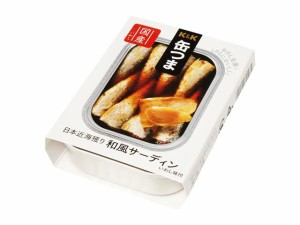 送料無料 K&K 缶つま 日本近海獲り 和風サーディン 105g×24個