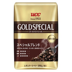  送料無料 UCC 炒り豆 ゴールドスペシャル スペシャルブレンド 250g×12個 【レギュラーコーヒー 豆】