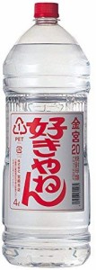 宮崎本店 キッコーミヤ焼酎 キンミヤ 金宮 好きやねんペット 20度 4000ml 4L 1本