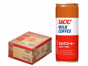 スマプレ会員 送料無料  UCC 上島珈琲 ミルクコーヒー缶 250ml×1ケース/30本 ucc03e