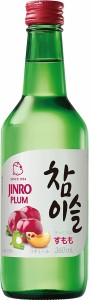 スマプレ会員 送料無料 眞露 JINRO チャミスル すもも 13度 360ml×20本