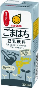 スマプレ会員 送料無料  マルサンアイ 豆乳飲料 ごまはち パック 200ml×3ケース/72本