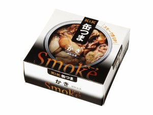 送料無料 K&K 缶つま Smoke かき 50g×24個