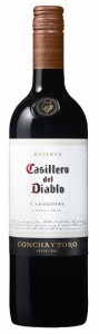 送料無料 【百年以上悪魔に守られてきたワイン】チリワイン 赤 カッシェロ・デル・ディアブロ カルメネール 750ml×2本 wine