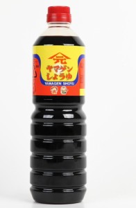 送料無料 山元醸造 ヤマゲン濃口醤油 1000ml 1L×6本