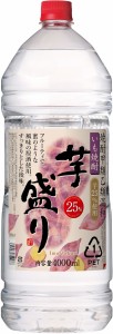 送料無料 合同酒精 甲乙混和 芋焼酎 芋盛り 25度 4L 1本