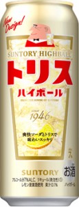 スマプレ会員 ハイボール チューハイ 酎ハイ サワー 送料無料 サントリー トリスハイボール 500ml×1ケース/24本