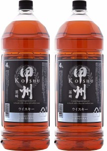 送料無料 甲州 韮崎 ウイスキー オリジナル ペットボトル 4000ml 4L×2本