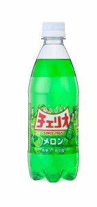 送料無料 チェリオ メロン 500ml×1ケース/24本