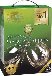 スマプレ会員 送料無料  BIB 箱ワイン ワイン ガルシアカリオン アイレン〈白〉3L 3000ml×6本 wine