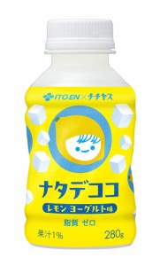 送料無料 伊藤園 ナタデココ レモン味 280gペットボトル×24本