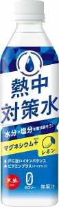 スマプレ会員 送料無料 赤穂化成 熱中対策水 レモン味 500ml×2ケース/48本