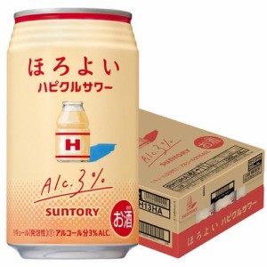 送料無料 チューハイ  酎ハイ サワー サントリー ほろよい ハピクルサワー 350ml×1ケ−ス/24本 heat_g