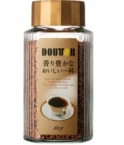 送料無料 ドトールコーヒー インスタントコーヒー ドトール 香り豊かなおいしい一杯 瓶 80g×1ケース/12個 DOUTOR