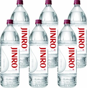 スマプレ会員 送料無料 JINRO ジンロ 眞露 ペット 25度 1800ml 1.8L×1ケース/6本