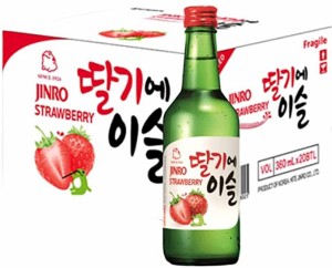 スマプレ会員 送料無料 眞露 JINRO チャミスル ストロベリー 13度 360ml×20本