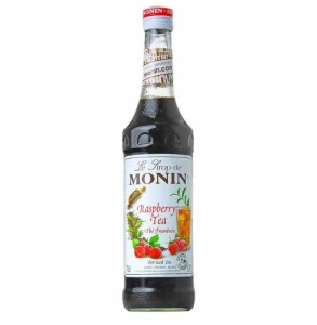 6/1〜2限定500円OFFクーポン取得可 送料無料 MONIN モナン ラズベリーティー シロップ 700ml×6本 ノンアルコール シロップ