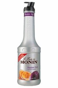  送料無料 MONIN モナン パッションフルーツ フルーツミックス ペット 1000ml 1L×4本