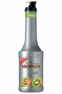 送料無料 MONIN モナン キウイ フルーツミックス ペット 1000ml 1L×8本