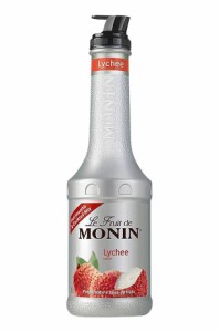 送料無料 MONIN モナン ライチ フルーツミックス ペット 1000ml 1L 1本