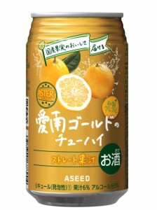 送料無料 アシード アスター 愛南ゴールド チューハイ 350ml×2ケース/48本 heat_g