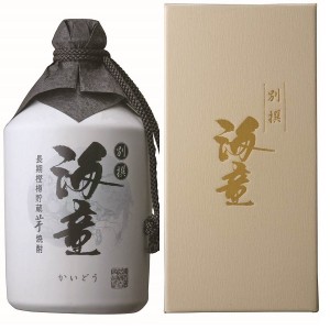 濱田酒造 別撰 海童 コンプラ瓶 長期樫樽貯蔵 芋焼酎 37度 720ml 1本【桐箱入り】