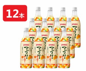 送料無料 ジンロ JINRO マッコリ マンゴー 4度 750ml×1ケース/12