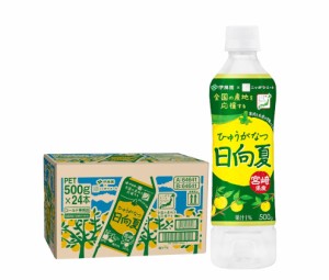 送料無料 伊藤園 日向夏 宮崎県産 500ml×1ケース/24本 ニッポンエール