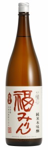 送料無料 石川県 福光屋 純米本味醂 福みりん 1800ml 1.8L×1ケース/6本