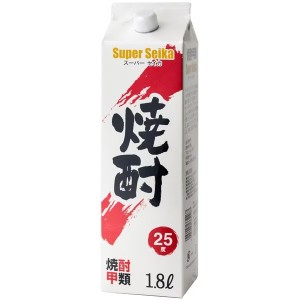 6/1〜2限定500円OFFクーポン取得可 送料無料 東亜酒造 スーパーセイカ ペットボトル 25度 1800ml 1.8L×1ケース/6本