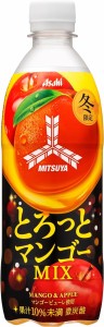 送料無料 アサヒ飲料 三ツ矢 とろっとマンゴーミックス 500ml×2ケース/48本