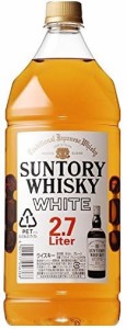 送料無料 サントリー ウイスキー ホワイト 大ホワイトペットボトル 2.7L 2700ml×1ケース/6本