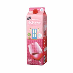 ワイン メルシャン ビストロ かろやかロゼ パック 1800ml 1.8L 1本 wine