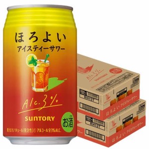 送料無料 サントリー ほろよい アイスティーサワー 350ml×２ケース/48本