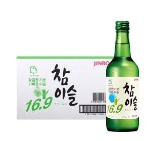  スマプレ会員 送料無料 眞露 JINRO チャミスル 16.9度 360ml×20本