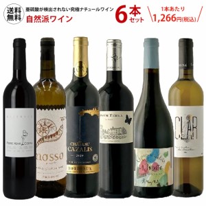 スマプレ会員 送料無料 オーガニック ナチュール ワインセット [750ml×6本] 飲み比べ