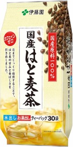 送料無料 伊藤園 国産はと麦茶 ティーバッグ 30袋 1個