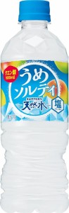 送料無料 サントリー天然水 うめソルティ 540ml×2ケース/48本