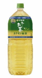 送料無料 伊藤園 お〜いお茶 カテキン緑茶 2000m 2L×1ケース/6本