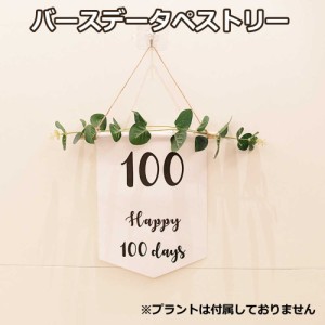 Happy Birthday 誕生日タペストリー ハッピーバースデー バースデー 誕生日 パーティー 飾り ハーフバースデー 1/2 100日祝い 100日 飾り