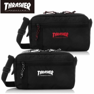 スラッシャー ショルダーバッグ THR-141 ショルダーポーチ 斜め掛け THRASHER ブランド バッグ ユニセックス