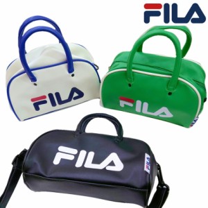 FILA ボストンバッグ フィラ 2WAY ショルダーバッグ カレッジロゴ ミニボストンバッグ FI51211 ブランド バッグ タウン用