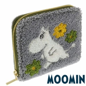 ムーミン カードケース さがら刺繍 MOOMIN キャラクター サンスター文具 S2218224 小銭入れ コインケース コインパース