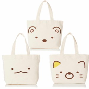 ランチトートバッグ すみっコぐらし サンエックス キャラクター グッズ ねこ しろくま とかげ ミニトートバッグ 帆布 キャンバス 畑山商