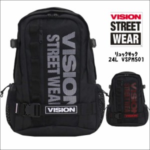 ヴィジョン ストリートウエア VISION STREETWEAR リュック リュックサック デイパック バックパック 24L メンズ レディース B4 VSPM501